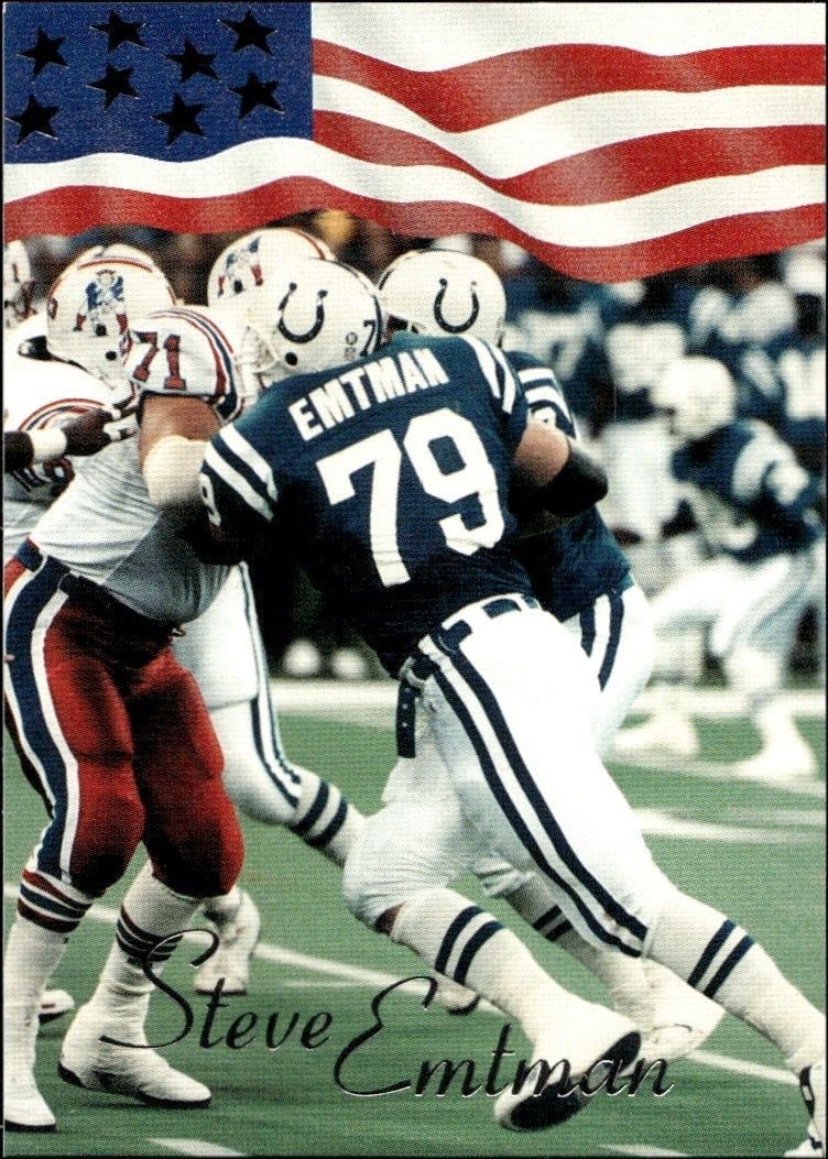 1992 Aw-Sports Team NFL Steve Emtman #SG13 trading card
