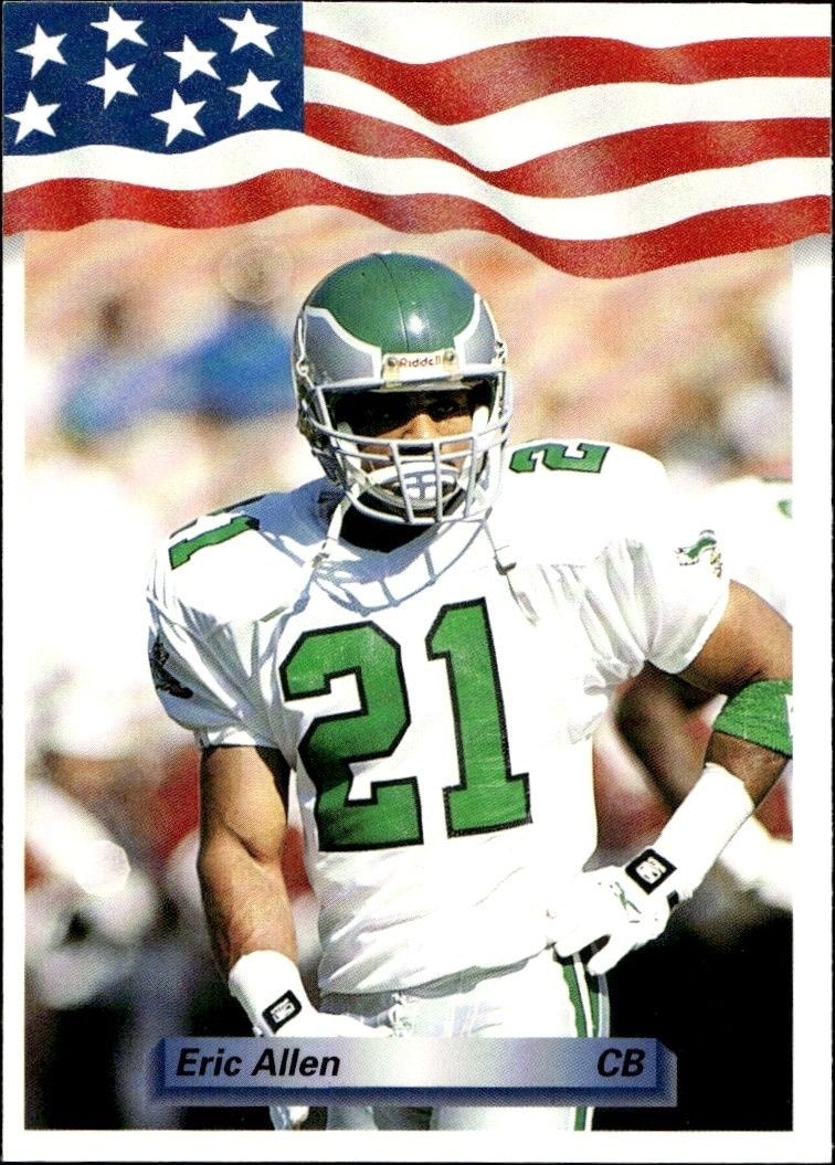 1992 Aw-Sports Team NFL Eric Allen #229 trading card