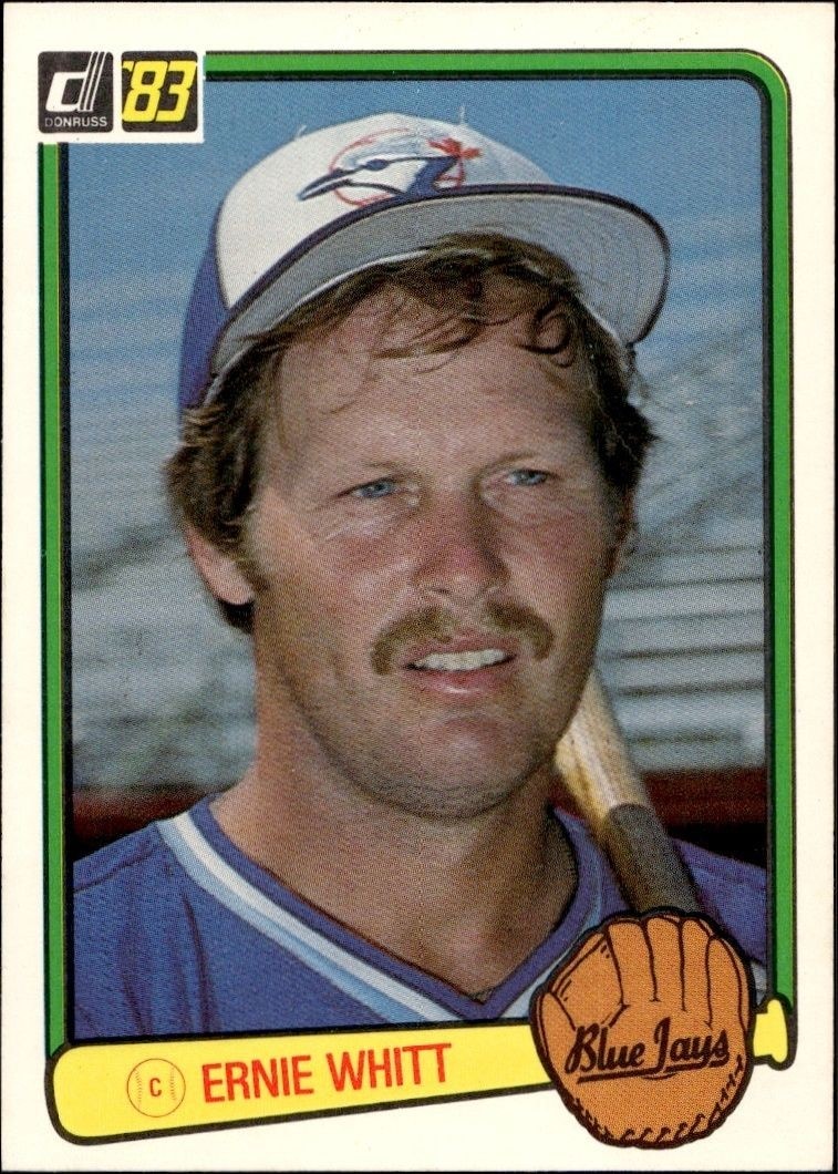 1983 Donruss Ernie Whitt #304 trading card