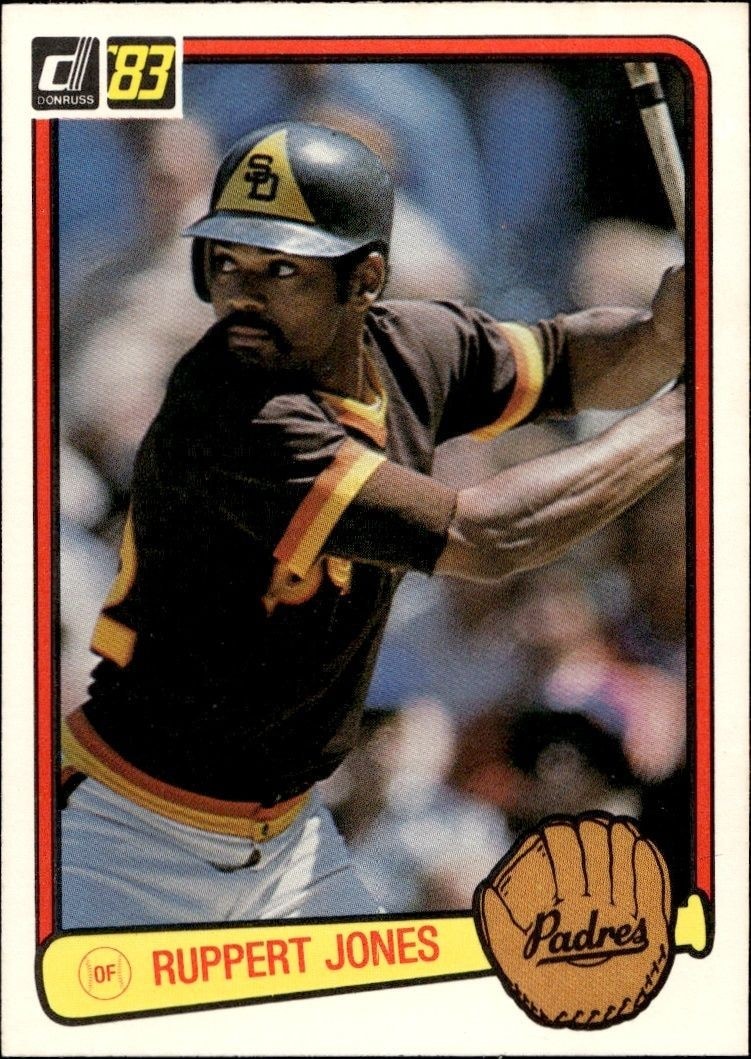 1983 Donruss Ruppert Jones #373 trading card