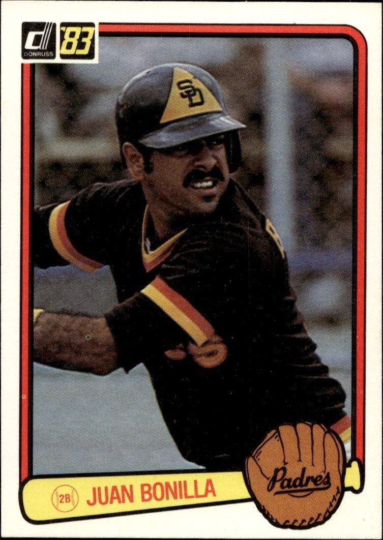 1983 Donruss Juan Bonilla #346 trading card