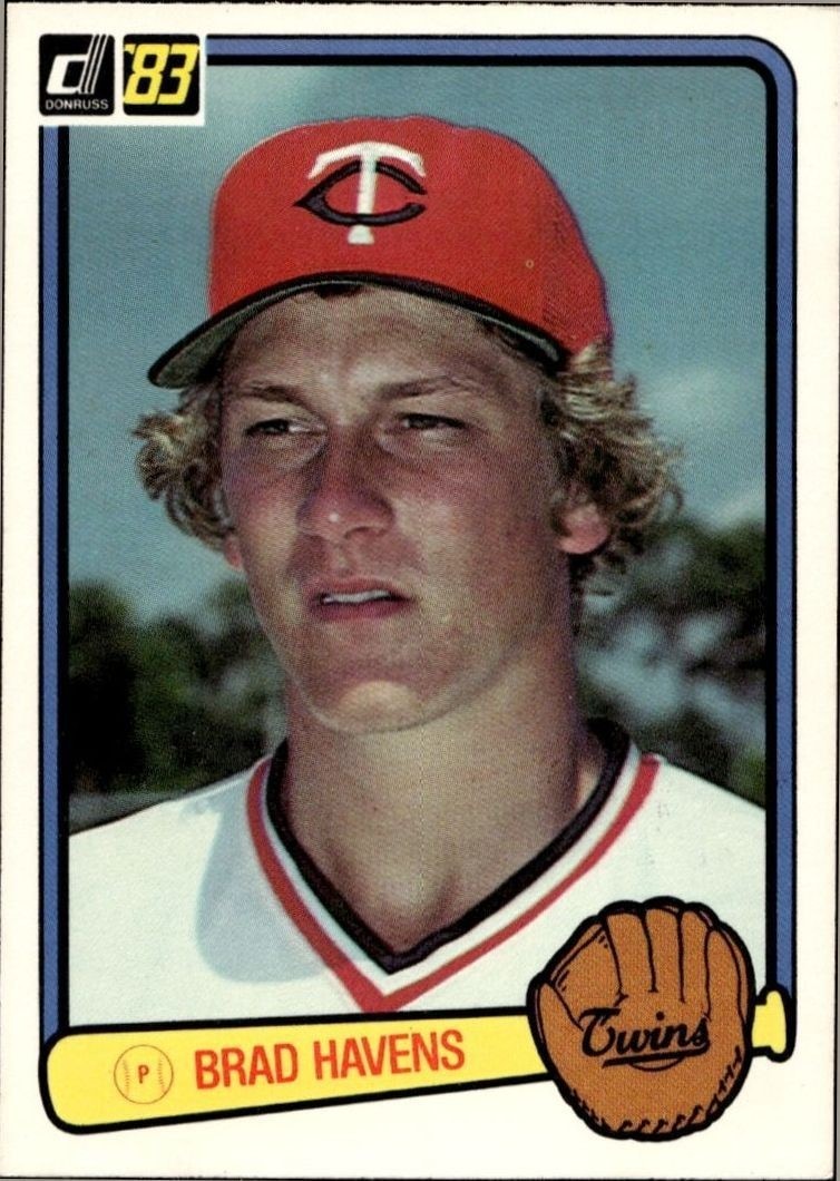 1983 Donruss Brad Havens #480 trading card