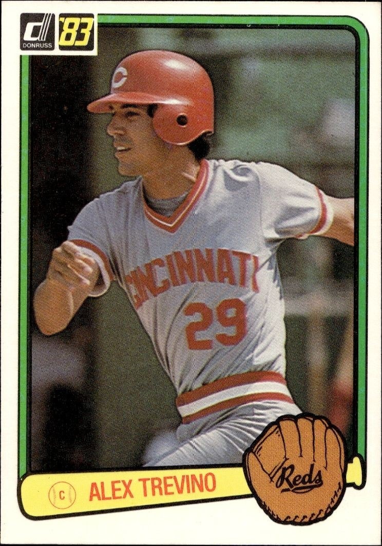 1983 Donruss Alex Trevino #374 trading card