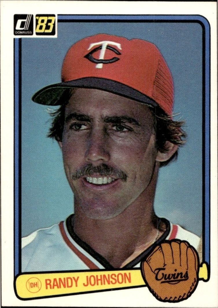 1983 Donruss Randy Johnson #305 trading card