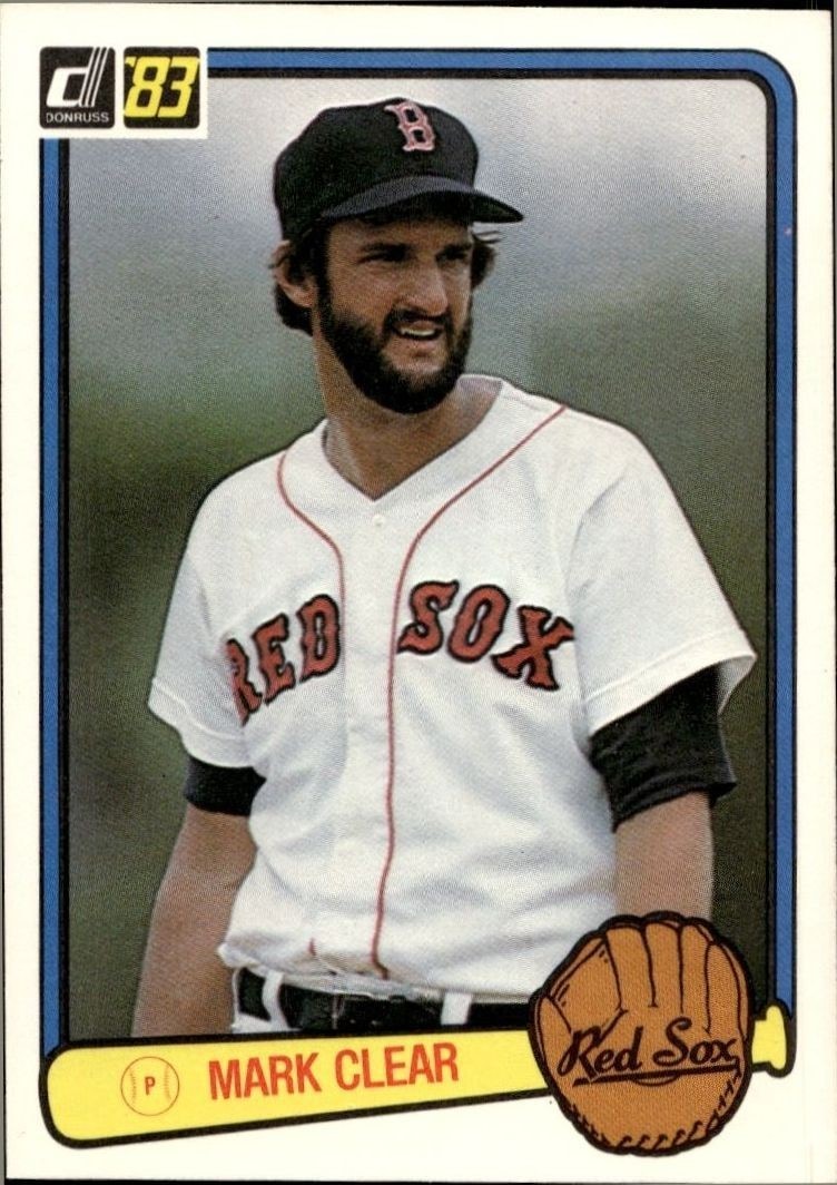 1982 Donruss Mark Clear #361 trading card