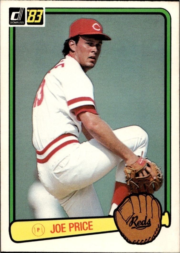 1983 Donruss Joe Price #481 trading card
