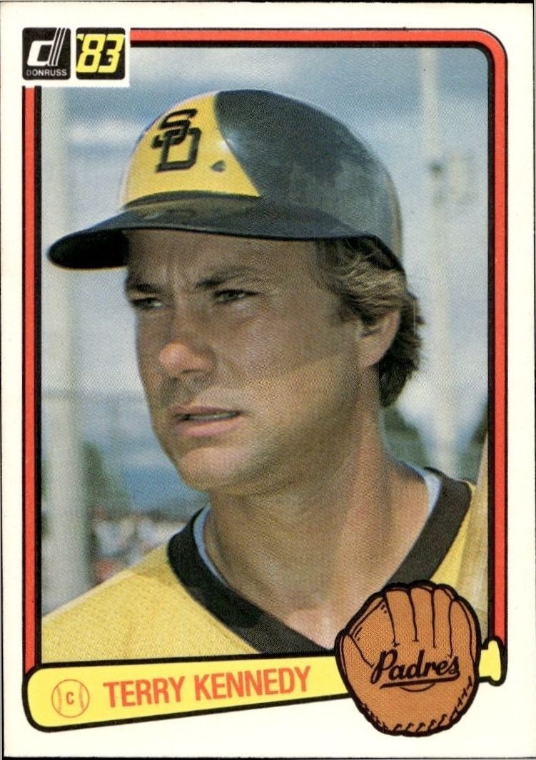 1983 Donruss Terry Kennedy #220 trading card