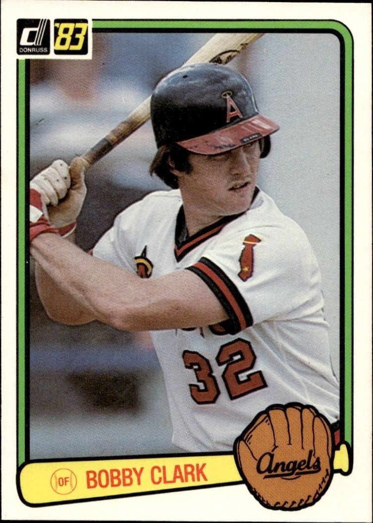 1983 Donruss Bobby Clark #444 trading card
