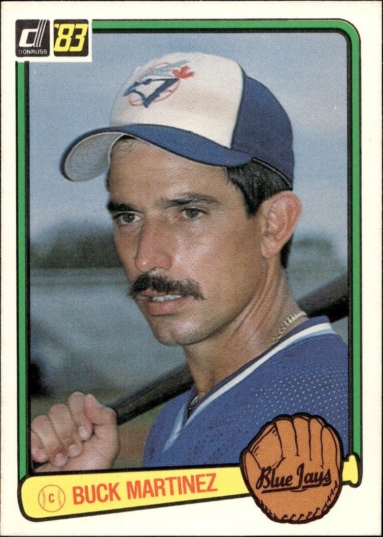 1983 Donruss Buck Martinez #178 trading card