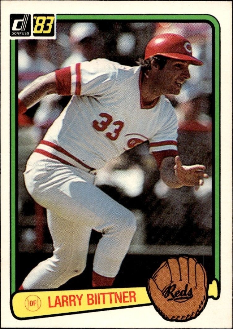 1983 Donruss Larry Biittner #440 trading card