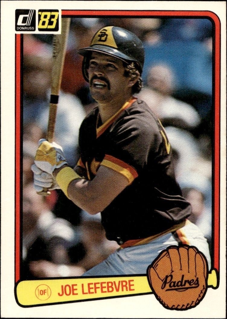 1983 Donruss Joe Lefebvre #523 trading card