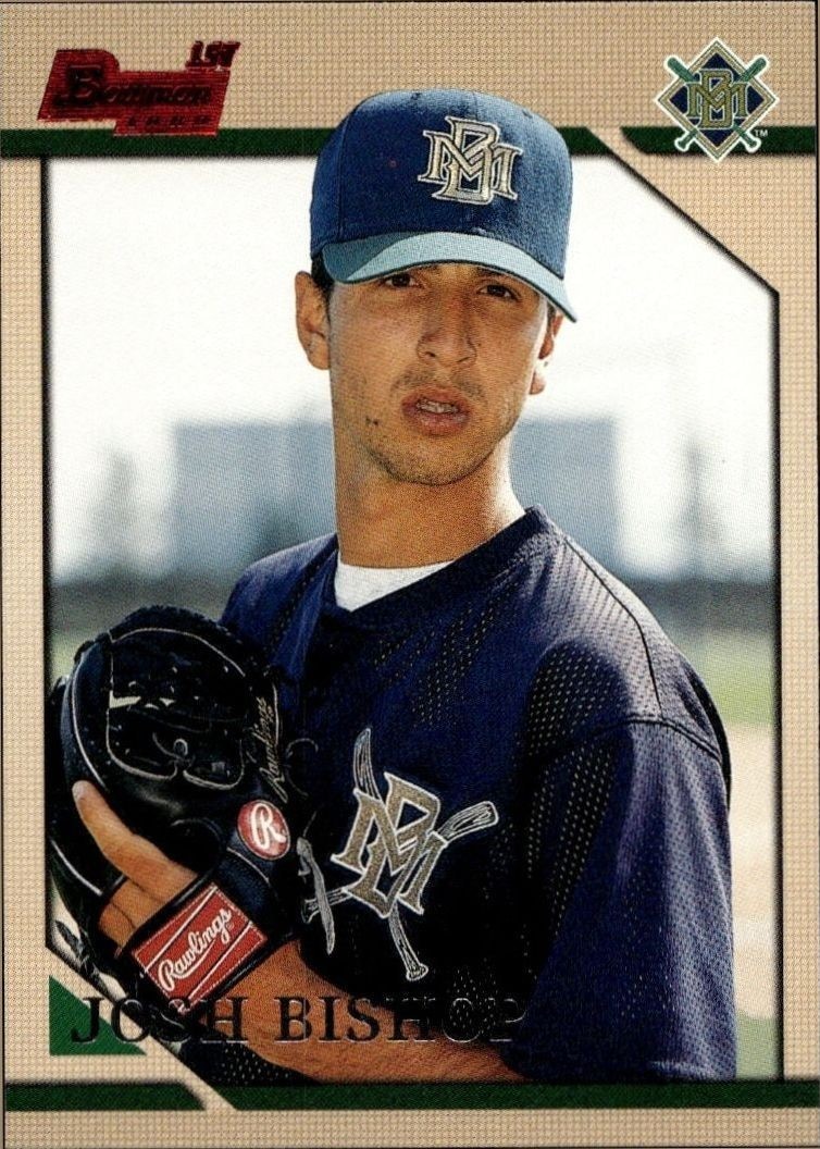 1996 Bowman Josh Bishop #302 trading card