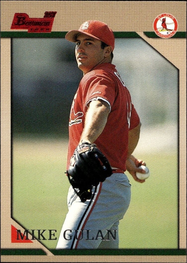 1996 Bowman Mike Gulan #304 trading card