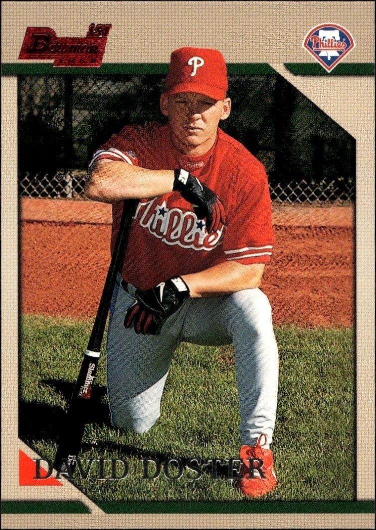1996 Bowman David Doster #316 trading card