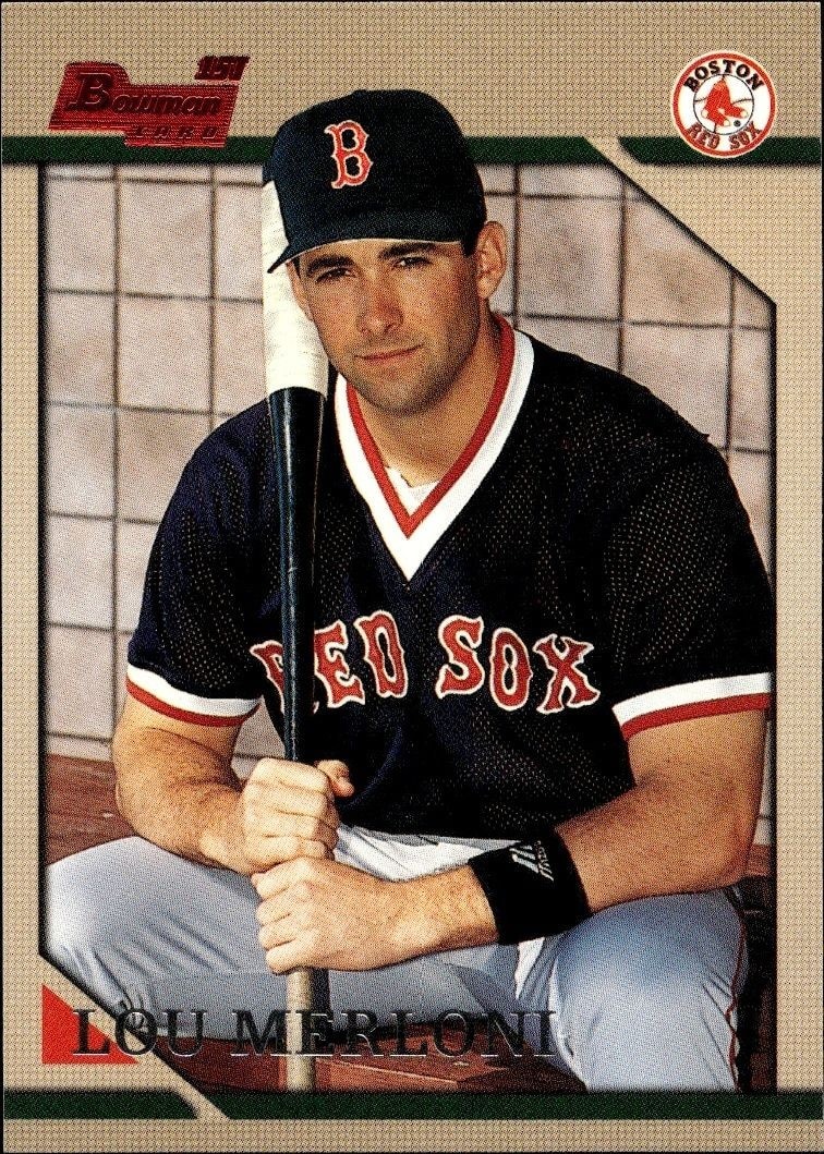 1996 Bowman Lou Merloni #322 trading card