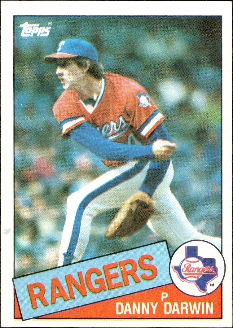 1985 Topps Danny Darwin #227 trading card