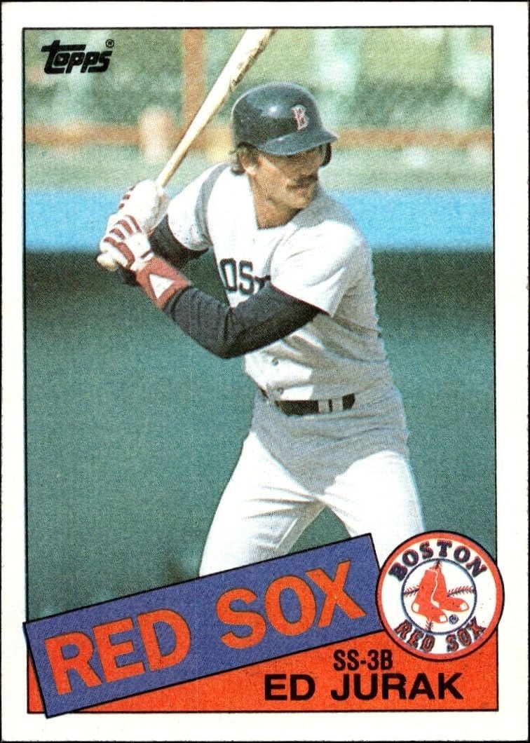 1985 Topps Ed Jurak #233 trading card