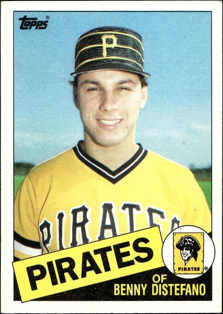 1985 Topps Benny Distefano #162 trading card