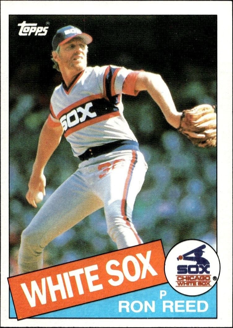 1985 Topps Ron Reed #221 trading card