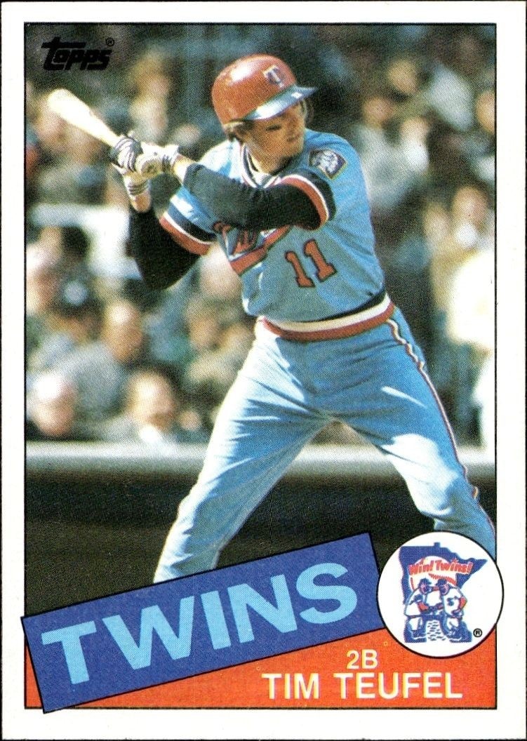 1985 Topps Tim Teufel #239 trading card