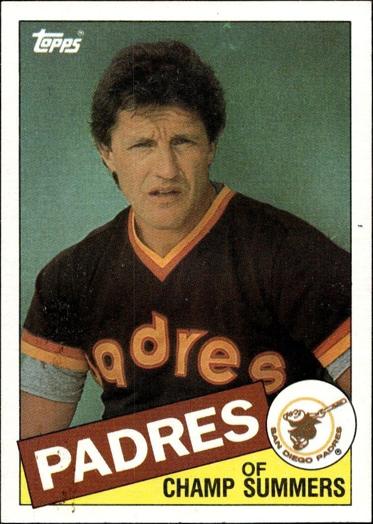 1985 Topps Champ Summers #208 trading card