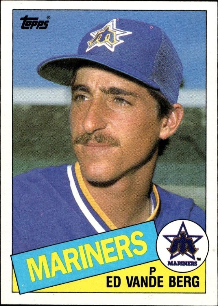 1985 Topps Ed Vande Berg #566 trading card