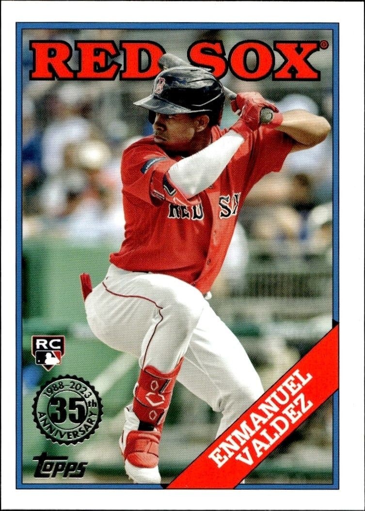 2023 Topps Enmanuel Valdez #88US-18 trading card