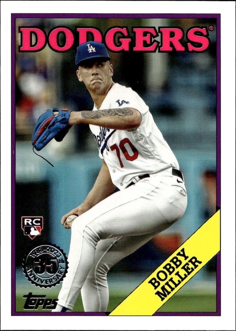 2023 Topps Bobby Miller #88US-39 trading card