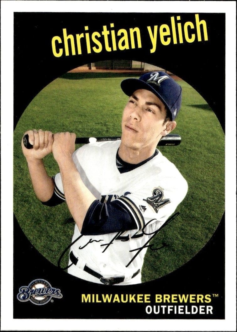 2018 Topps Archives Christian Yelich #86 trading card