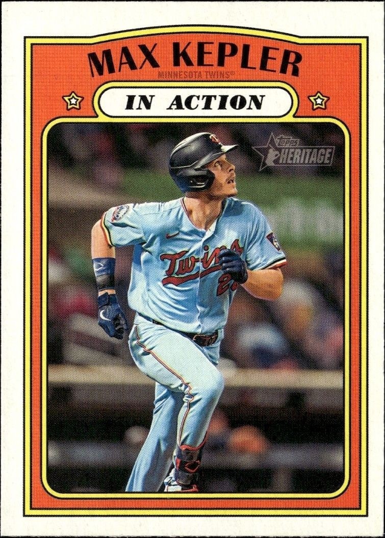 2021 Topps Heritage Max Kepler #120 trading card