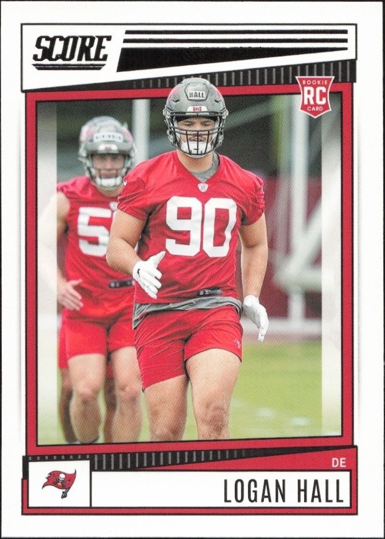 2022 Panini Score Logan Hall #359 trading card