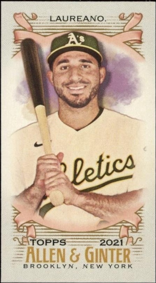 2021 Topps Allen & Ginter Ramon Laureano #55 trading card