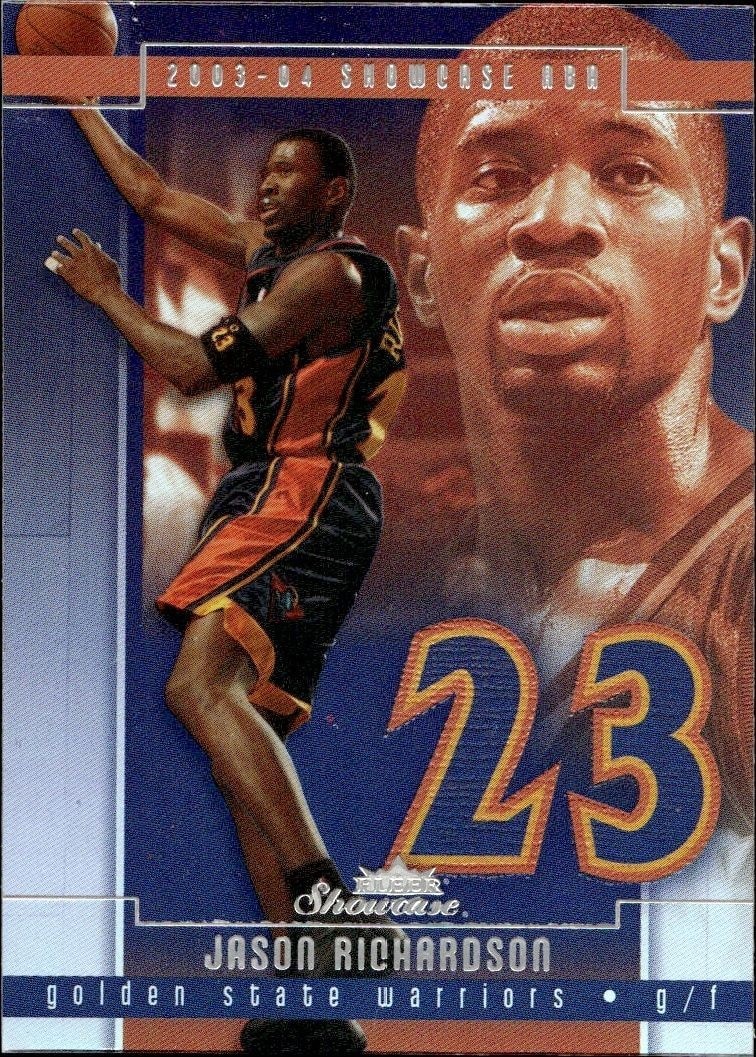 2003-04 Fleer Showcase Jason Richardson #1 trading card