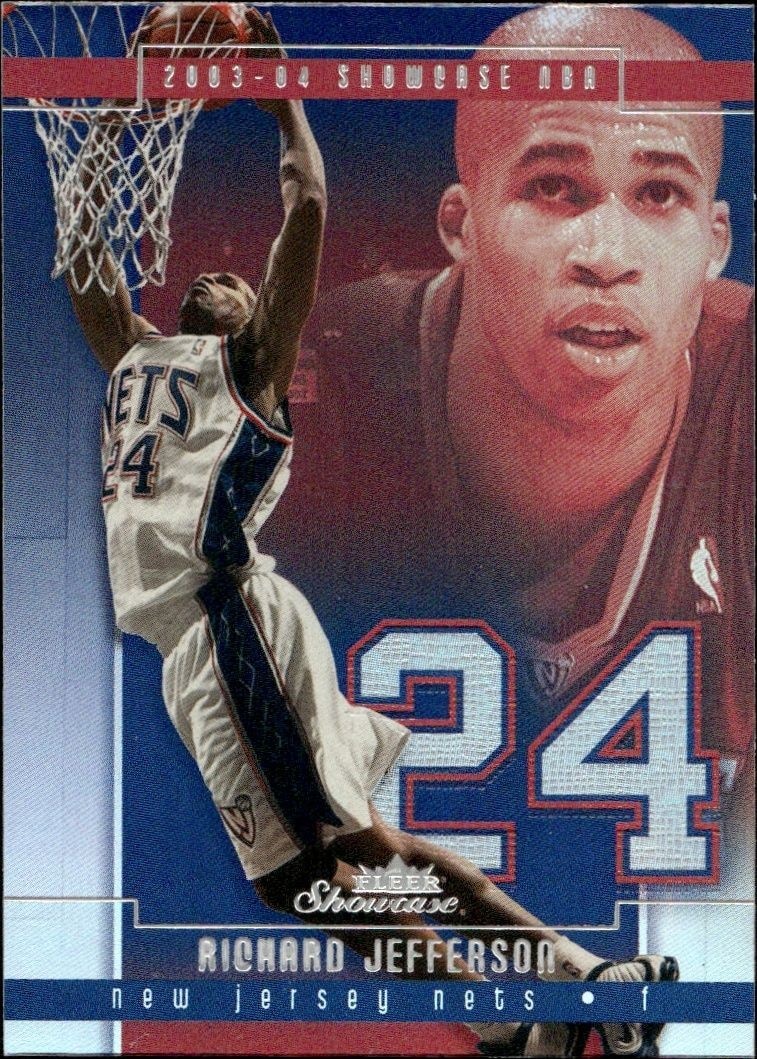 2003-04 Fleer Showcase Richard Jefferson #20 trading card
