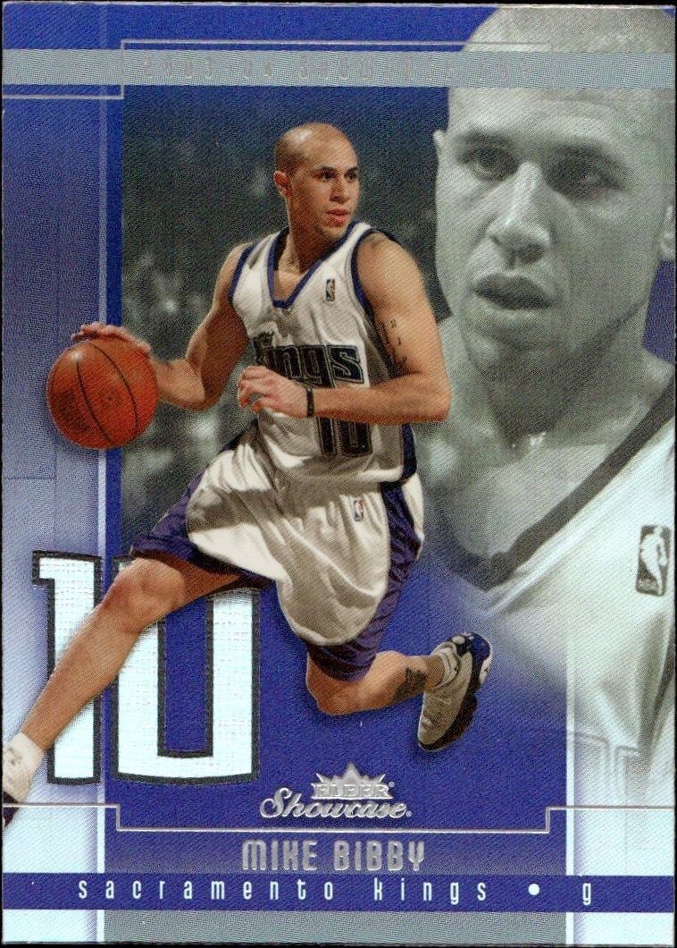 2003-04 Fleer Showcase Mike Bibby #75 trading card
