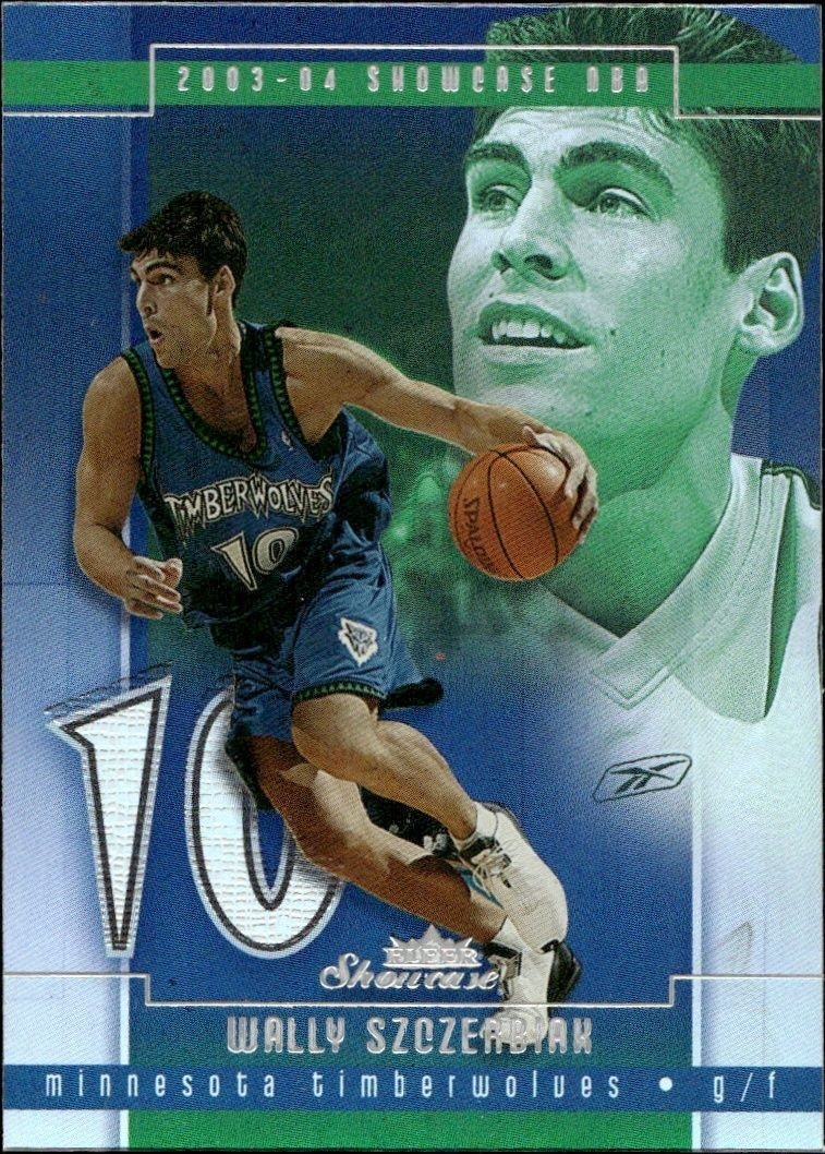 2003-04 Fleer Showcase Wally Szczerbiak #21 trading card