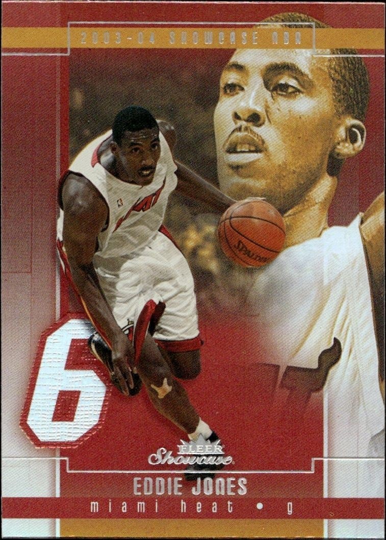 2003-04 Fleer Showcase Eddie Jones #19 trading card