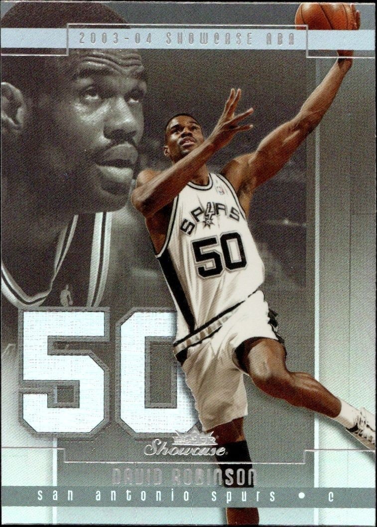 2003-04 Fleer Showcase David Robinson #30 trading card