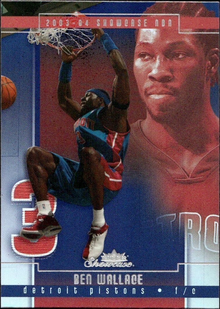 2003-04 Fleer Showcase Ben Wallace #5 trading card