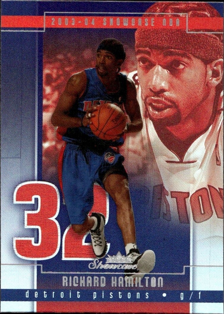 2003-04 Fleer Showcase Richard Hamilton #31 trading card