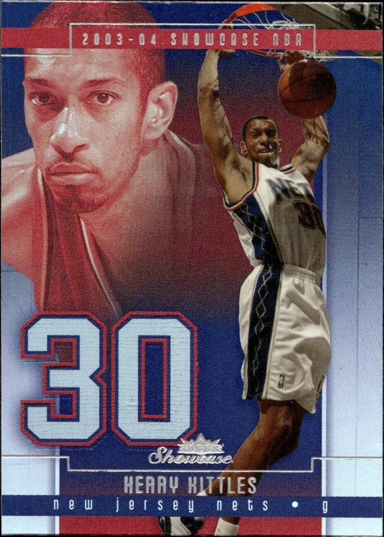 2003-04 Fleer Showcase Kerry Kittles #60 trading card