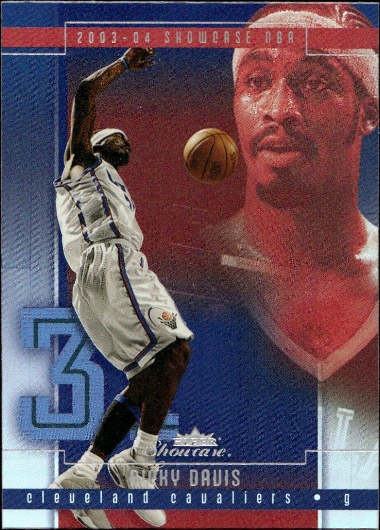 2003-04 Fleer Showcase Ricky Davis #53 trading card