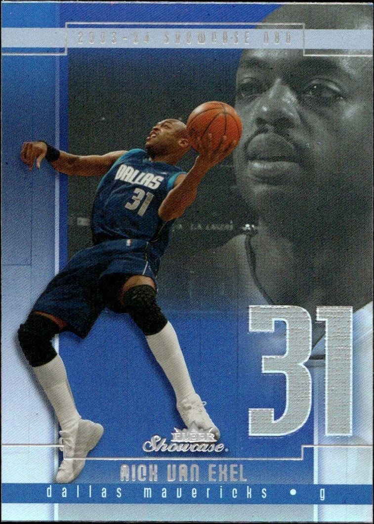 2003-04 Fleer Showcase Nick Van Exel #55 trading card