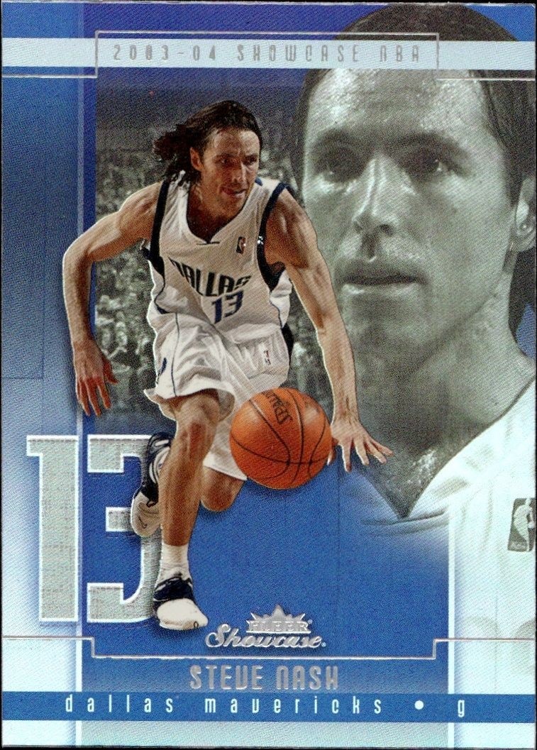 2003-04 Fleer Showcase Steve Nash #11 trading card
