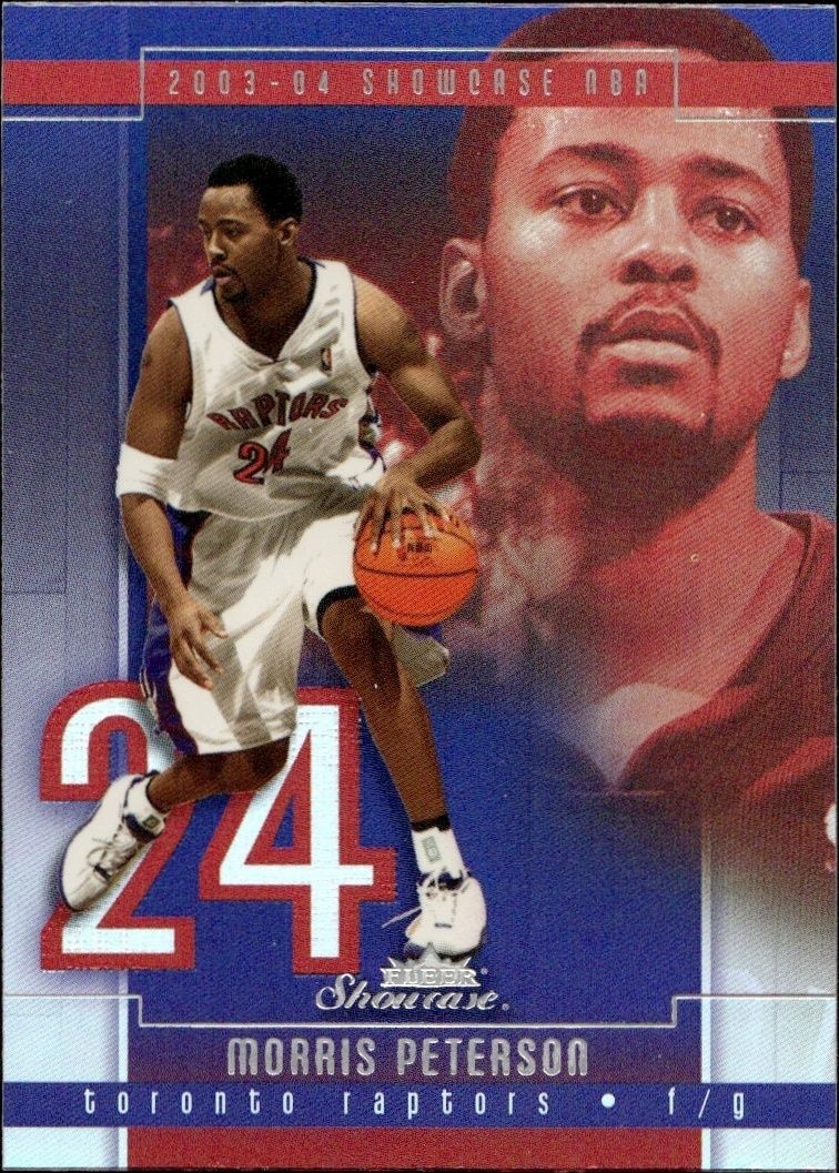 2003-04 Fleer Showcase Morris Peterson #32 trading card