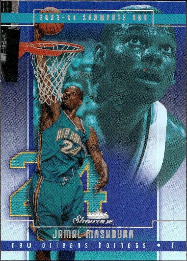 2003-04 Fleer Showcase Jamal Mashburn #58 trading card
