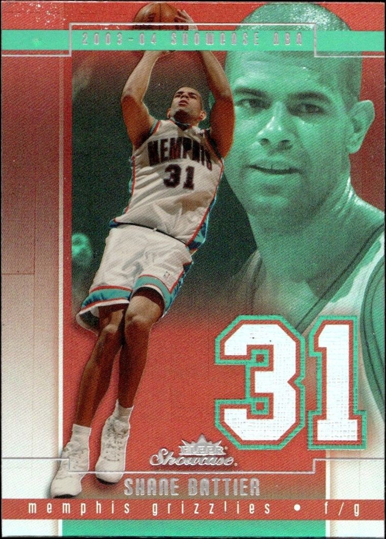 2003-04 Fleer Showcase Shane Battier #67 trading card