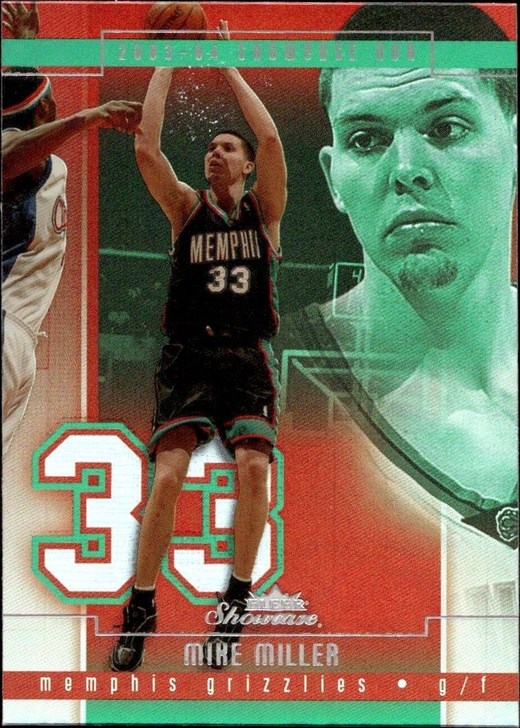 2003-04 Fleer Showcase Mike Miller #63 trading card