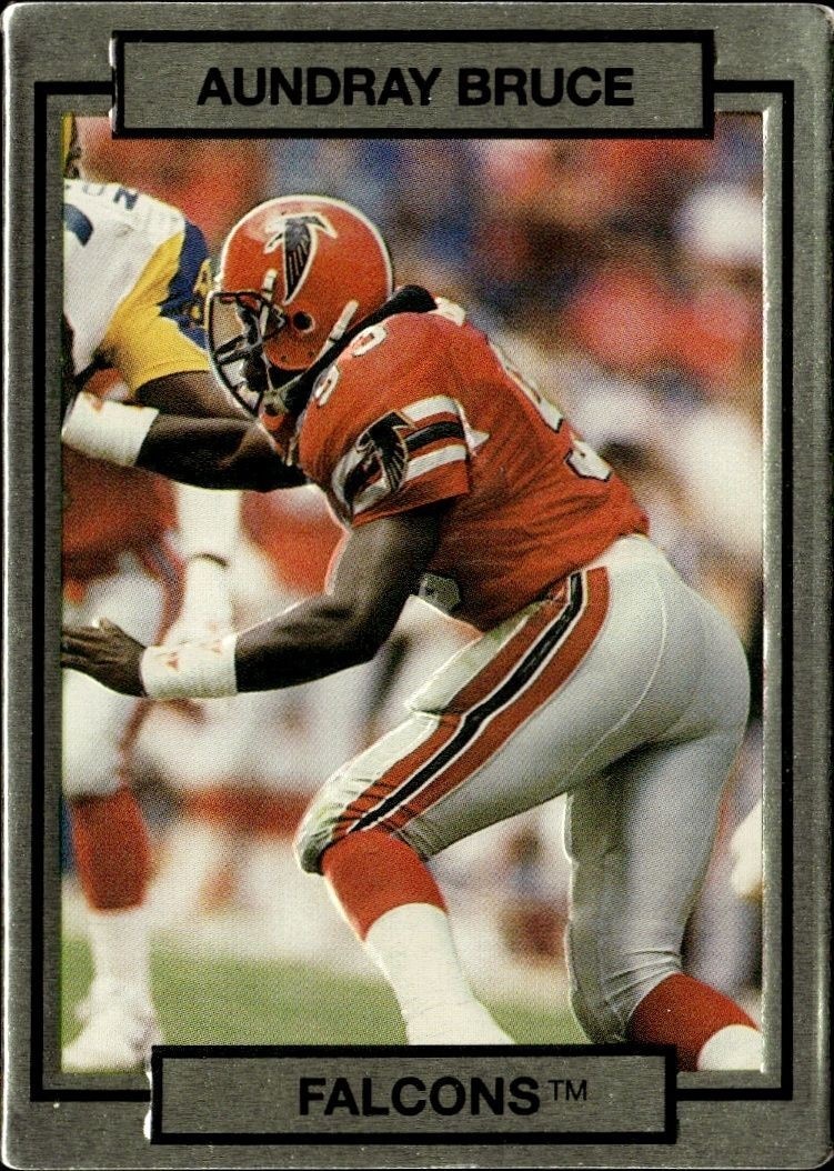 1990 Action-Packed Aundray Bruce #1 trading card