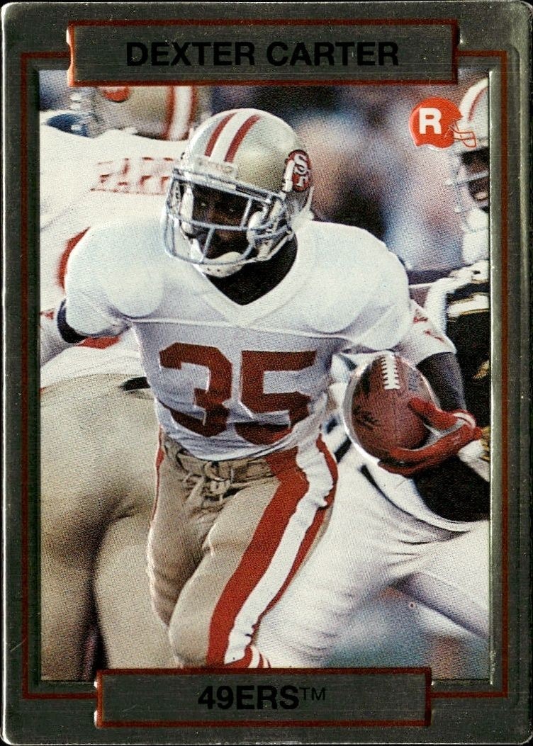 1990 Action-Packed Dexter Carter #25 trading card